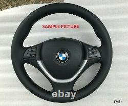 BMW X5 E70 X6 E71 SPORT GLOSSY CARBON STEERING WHEEL BUTTONS PANEL HEATED sport
