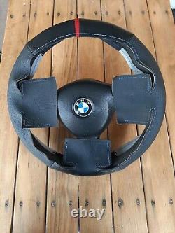 BMW e30, e34, e36 m3 m5 375mm m tech 2 steering wheel cover. Hand made