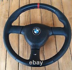 BMW e30, e34, e36 m3 m5 375mm m tech 2 steering wheel cover. Hand made