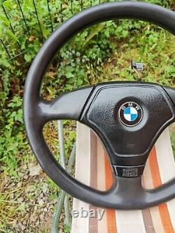 BMW e31 e34 e36 M3 M5 Z3 e39 OEM Leather Sport Steering wheel AirBag Sleep ring