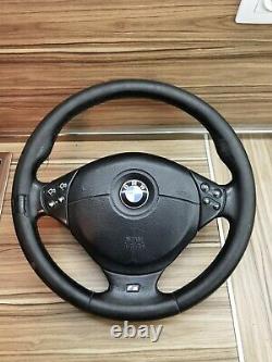 BMW e38 e39 e46 e53 X5 M5 OEM Leather ///M Sport Steering wheel