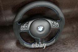 BMW e46 e39 e53 M3 M5 Perforated and Alcantara Leather M Sport Steering wheel