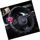 Besplore Girly Steering Wheel Cover, Beautiful Camellia, 15 I. FREE 2 Day Ship