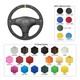 Black Alcantara Car Steering Wheel Cover for Mazda MX5 MX-5 Miata NB 1998-2003