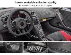 Black Alcantara Car Steering Wheel Cover for Subaru Impreza WRX STI 1999-2004