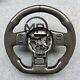 Black Alcantara Carbon Fiber Steering Wheel Fit For Nissan 350Z FX35 2003-2009