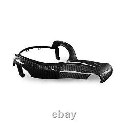 Black Carbon Fiber Steering Wheel Cover For BMW M2 M3 M4 M5 M6 X5M X6M 2011-2018