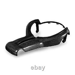 Black Carbon Fiber Steering Wheel Cover For BMW M2 M3 M4 M5 M6 X5M X6M 2011-2018