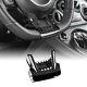 Black Steering Wheel Cover Interior Trim Carbon Fiber For Fiat 500 2020-2023