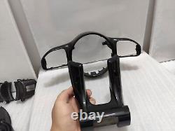 Black piano lacquer Steering wheel Cover for Merdeces-Benz AMG 63 G Replacement