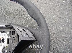 Bmw E60/61 New Factory Leather Heated Steering Wheel/thumb Rests/m Stitch Carbon