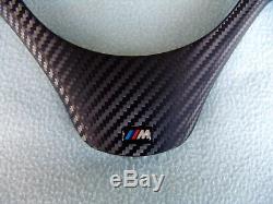 Bmw E82, E87, E90, E92 M Steering Wheel Cover Rewrapped With Carbon Fiber Vinyl