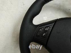 Bmw E90 E91 E84 New Nappa Leather Ergonomic Inlays Steering Wheel Flat Bottom