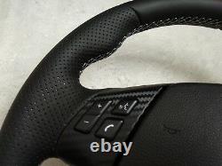 Bmw E90 E91 E84 New Nappa Leather Ergonomic Inlays Steering Wheel Flat Bottom