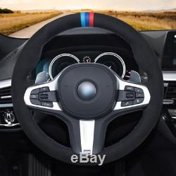 Bmw G30 G32 Alcantara Suede M/// Steering Wheel Cover