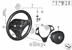 Bmw Genuine E81/82/87/88 E90/91/92/93 Chrome Steering Wheel Trim Cover 6850544