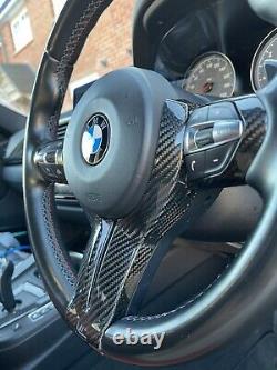 Bmw M2 M3 M4 M5 F87 F80 F82 F83 F10 X5m X6 M Steering Wheel Carbon Cover Trim