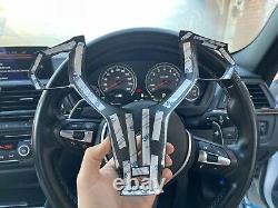 Bmw M2 M3 M4 M5 F87 F80 F82 F83 F10 X5m X6 M Steering Wheel Carbon Cover Trim