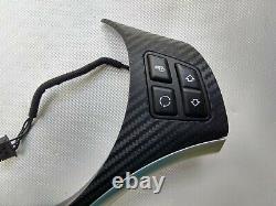 Bmw M Sport 1 E82 3 E90 E92 X1 E84 Steering Wheel Buttons Panel Switch Carbon