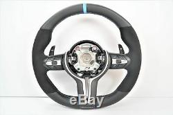Bmw M Sport F15 F20 F22 F30 F32 M1 M2 Leather Half Alcantara Steering Wheel #178