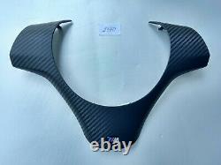 Bmw M Sport Tech 1/3/x E82/e87/e90/92/84 Steering Wheel Trim Panel Carbon ///m