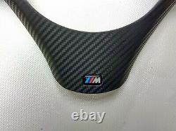 Bmw M Sport Tech 1/3/x E82/e87/e90/92/84 Steering Wheel Trim Panel Carbon ///m