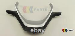 Bmw New Genuine 1 2 3 4 Series F20 F30 Steering Wheel Black/chrome Trim 6854776