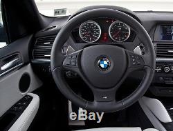 Bmw New Genuine E70 E71 07-13 M Sport Leather Steering Wheel Trim Cover 7839474