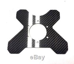 CARBON FIBER Steering Wheel Button Switch Plate for MOMO or 70mm bolt pattern