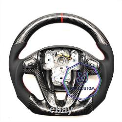 CARBON FIBER Steering Wheel FOR FORD Fiesta ST Steering Wheel MK6 14-19 OEM