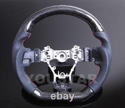 CARBON Leather Steering Wheel for SUBARU Impreza XV Crosstrek Forester Legacy