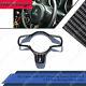 CTS Dry Carbon Steering Wheel Cover For 08-17 Mitsubishi Lancer EVO X EVO 10