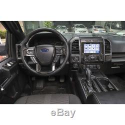 Car Interior Decor Accessories Steering Wheel & Console Cover Trim For Ford F150