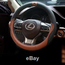 Car Interior Steering Wheel Cover Leather for Lexus es200 250 300h rx200t 450h