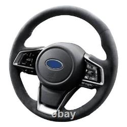 Car Steering Wheel Cover Alcantara Custom for SUBARU LEGACY/XV/FORESTER/OUTBACK