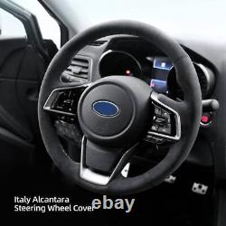 Car Steering Wheel Cover Alcantara Custom for SUBARU LEGACY/XV/FORESTER/OUTBACK