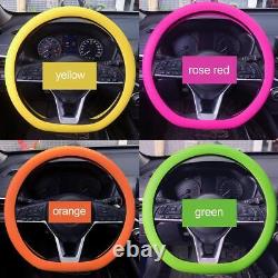 Car Steering Wheel Cover Cool Anti-slip Silicone Steering Wheel Protective 60PCS