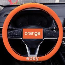 Car Steering Wheel Cover Cool Anti-slip Silicone Steering Wheel Protective 60PCS
