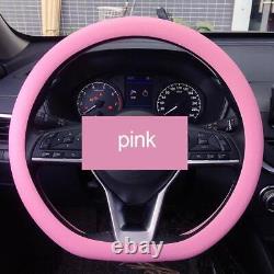 Car Steering Wheel Cover Cool Anti-slip Silicone Steering Wheel Protective 60PCS