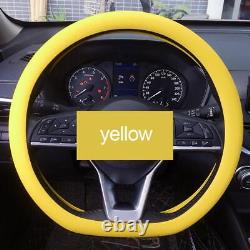 Car Steering Wheel Cover Cool Anti-slip Silicone Steering Wheel Protective 60PCS