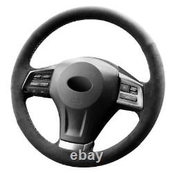 Car Steering Wheel Cover Customized Alcantara for SUBARU LEGACY/XV/FORESTER/OUTB