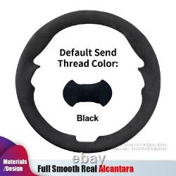 Car Steering Wheel Cover Hand Sewing Suede For BMW G30 G31 G32 G20 G21 X4 G02 X5