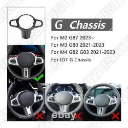 Car Steering Wheel Cover with Heated Hole For BMW M2 M3 M4 G80 G82 G83 G87 21-23