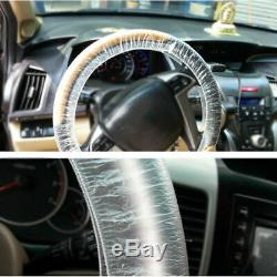 Car Steering Wheel Covers 500 Pcs Protective Covers Disposable Plastic Covers US