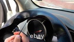 Car Steering Wheel PU Leather 15''/38cm Black Car Parts Accessories