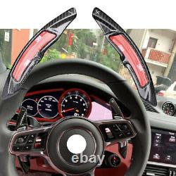 Car Steering Wheel Shift Lever Paddle Cover For Porsche With Sport Button Model