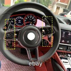 Car Steering Wheel Shift Lever Paddle Cover For Porsche With Sport Button Model