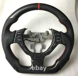 Carbon Fiber Alcantara/Leather Steering Wheel For Nissan GTR R35 2009-2017