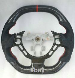 Carbon Fiber Alcantara/Leather Steering Wheel For Nissan GTR R35 2009-2017