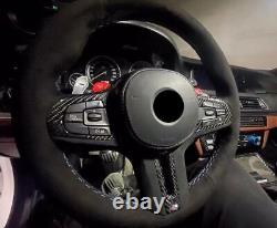 Carbon Fiber Car Steering Wheel Cover For bmw 3 Series G30 G38 G20 X3 G01 X4 G02
